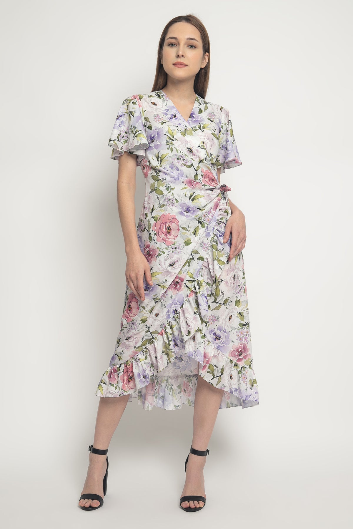 enlie wrap dress