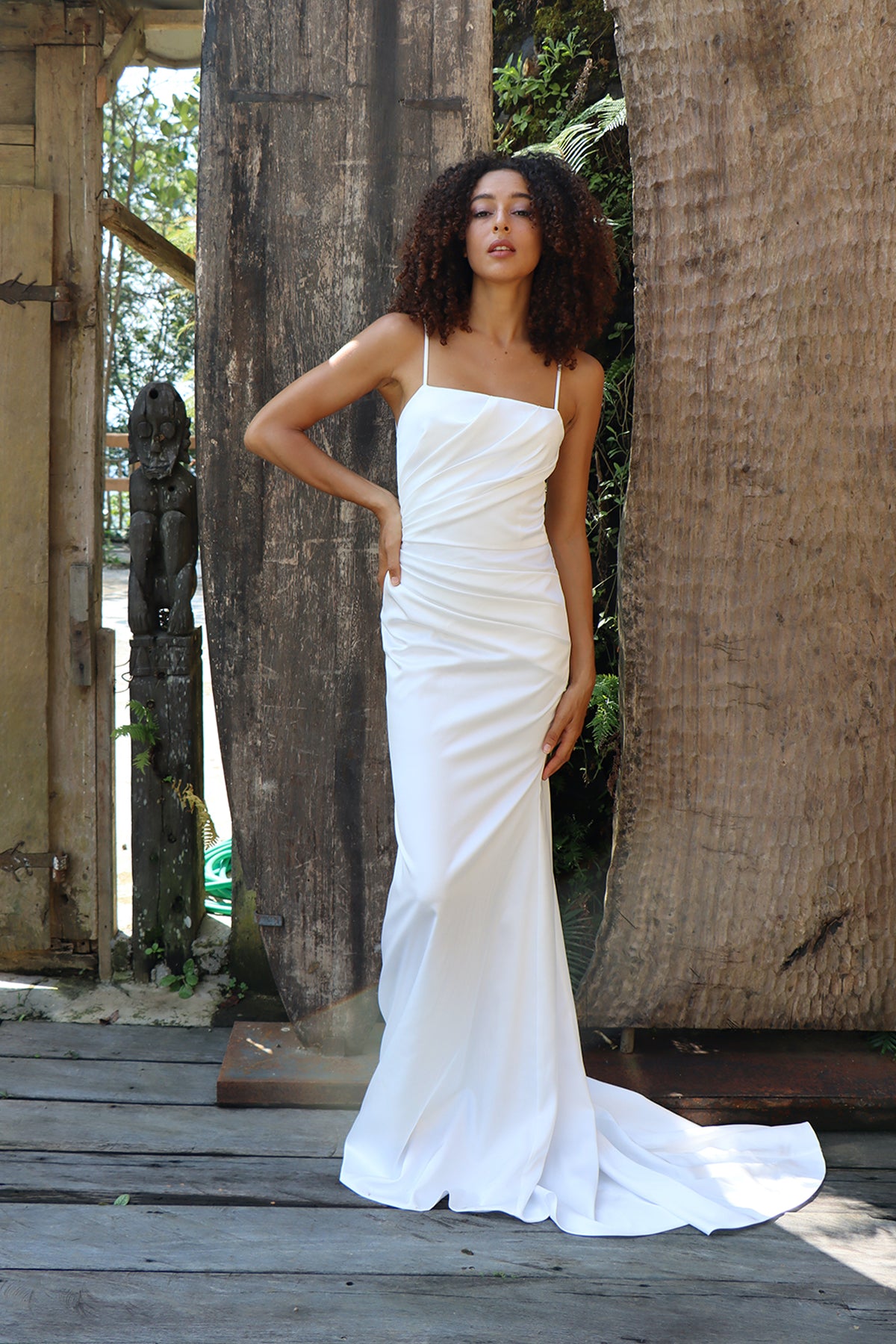 Odette silk clearance slip gown