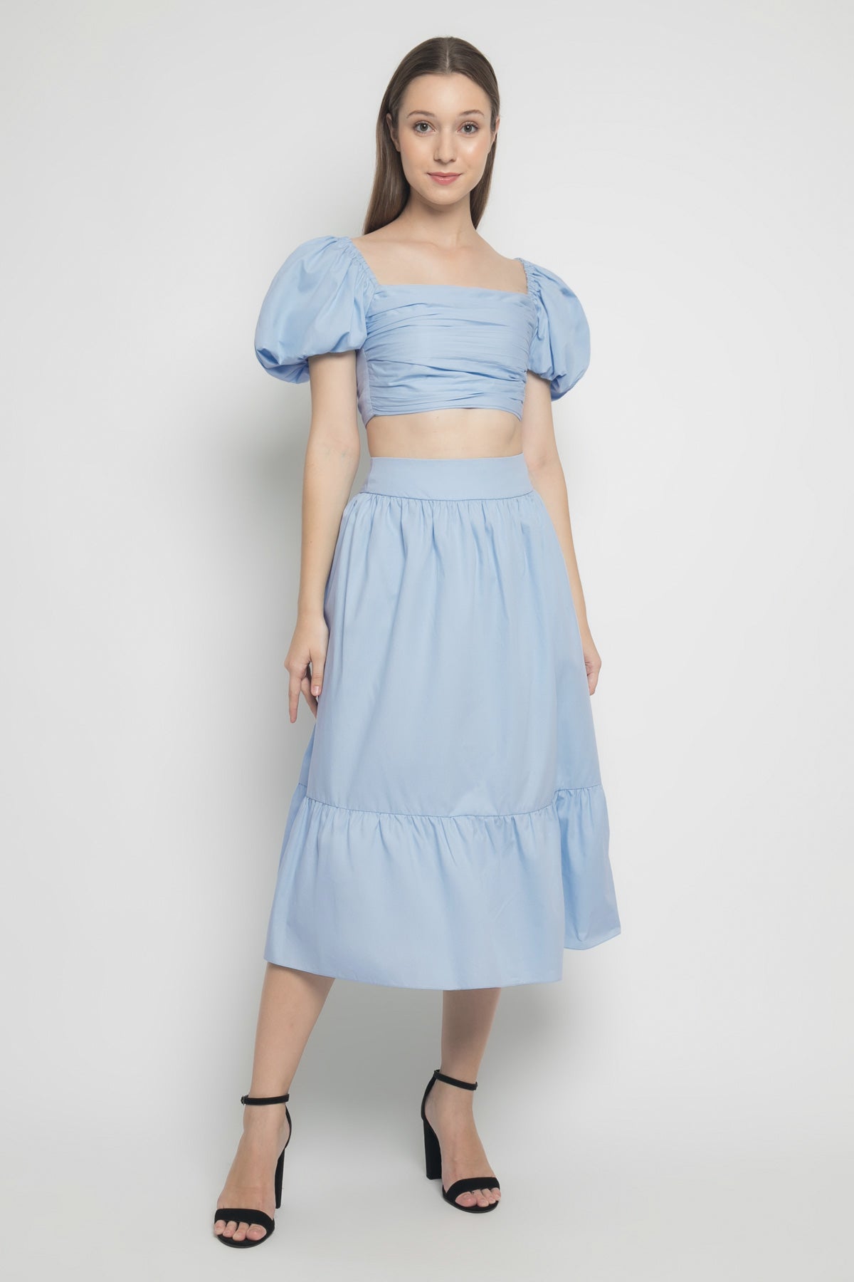 Andriana Tie Top - Chalk main image 1