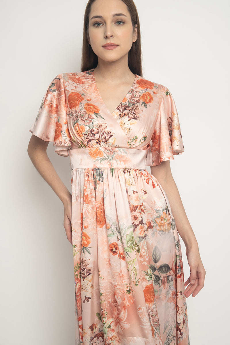 KATY FLORAL MIDI DRESS Andriany KATY FLORAL MIDI DRESS Andriany