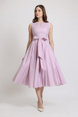 ALEXIS GINGHAM MIDI DRESS