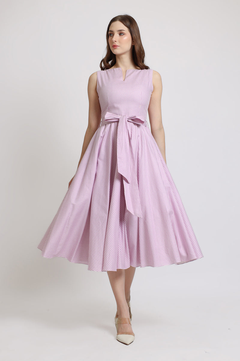 Alexis Gingham Midi Dress