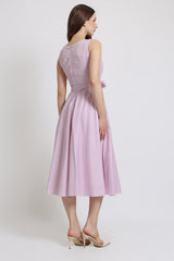 ALEXIS GINGHAM MIDI DRESS