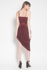 ALEXANDRIA RUCHED BUSTIER DRESS