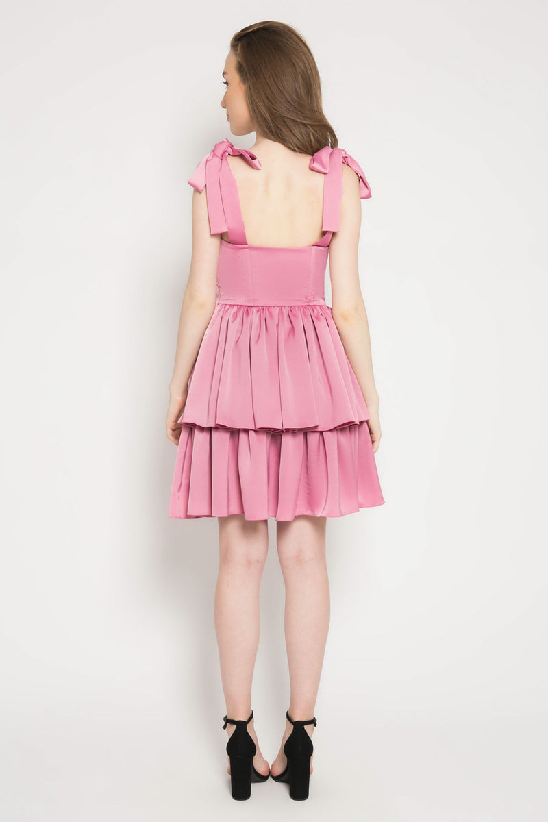 Yasmin Bustier Tiered Dress Yasmin Bustier Tiered Dress